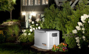 Generac Generator Installed outdoors