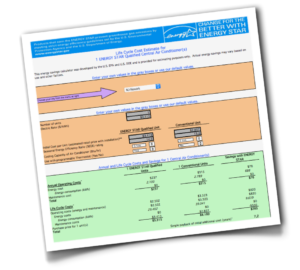 High Efficiency Calculator form