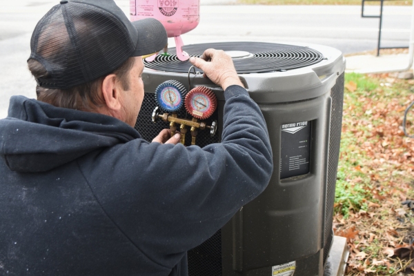 New air conditioner installation from Skylands Energy Service