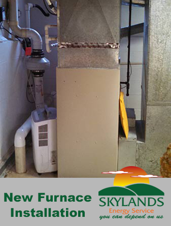 new carrier furnace installation