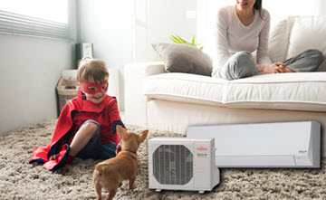 fujitsu ductless cooling