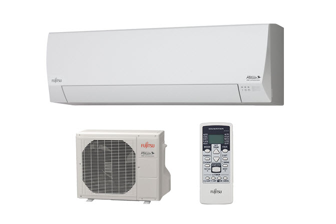 fujitsu ductless unit