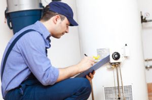 water heater inspection by plumber