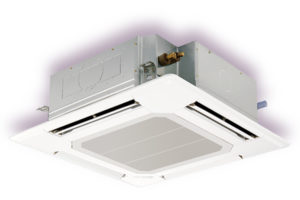 ceiling suspended mitsubishi ductless mini-split