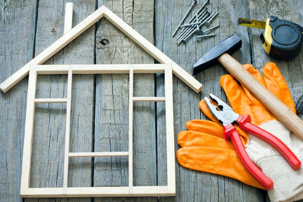 image depicting home renovation after central air conditioner installation