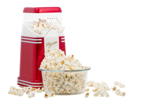 popcorn maker depicting popping sounds from air conditioner