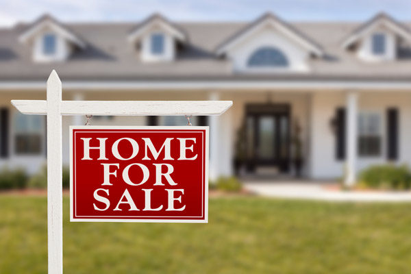 image of a house for sale depicting buying a house with an old hvac unit