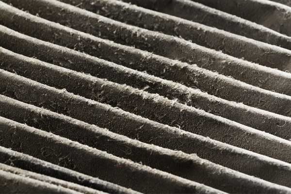 air conditioner filter causing frozen ac unit