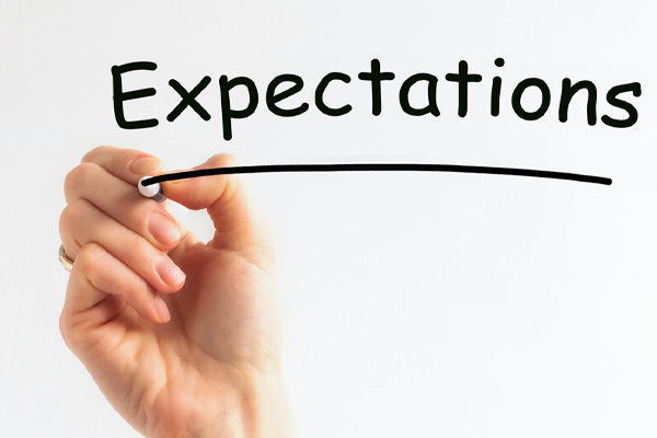 image of the word expectations depicting hvac installation expectations