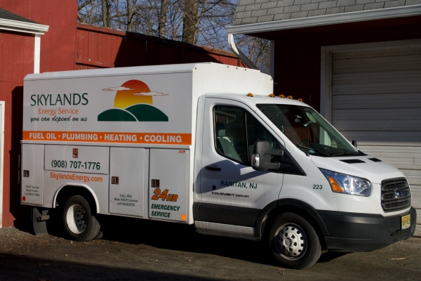 Skylands Energy Service van
