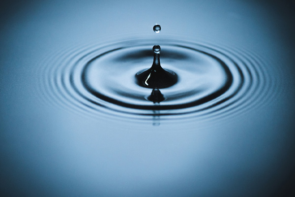 image of water depicting heating oil tank with water