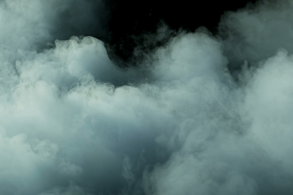 image of smoke depicting air conditioner blowing smoke