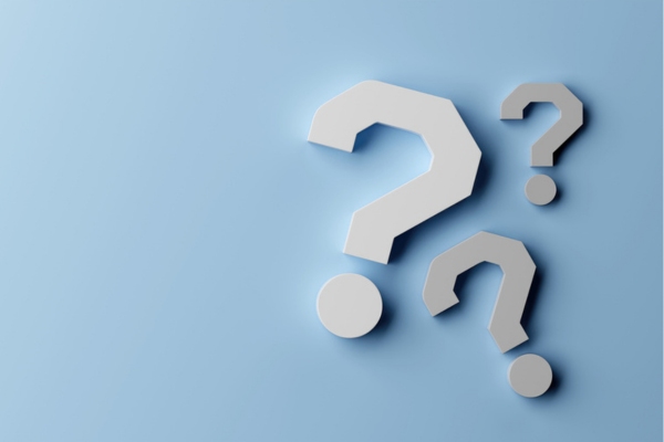 3D question marks depicting common questions about DIY Air Conditioner Maintenance