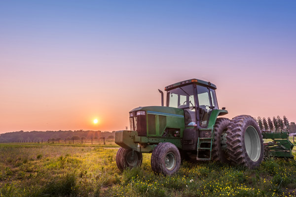 image of a farm tractor depicting off-road diesel