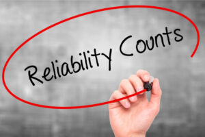image of the word reliability depicting fuel oil heating