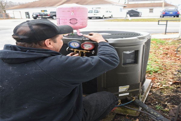 skylands energy service hvac contractor servicing air conditioner