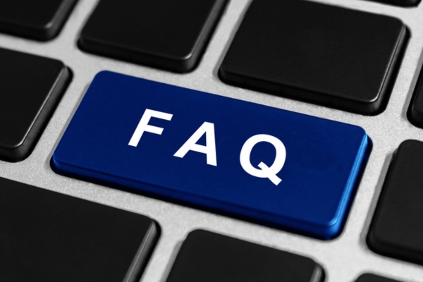 FAQ keyboard key depicting questions about Air Conditioner Tune-up