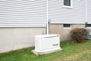 Generac backup power installed at home