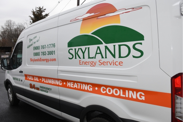 Skylands Energy Service van