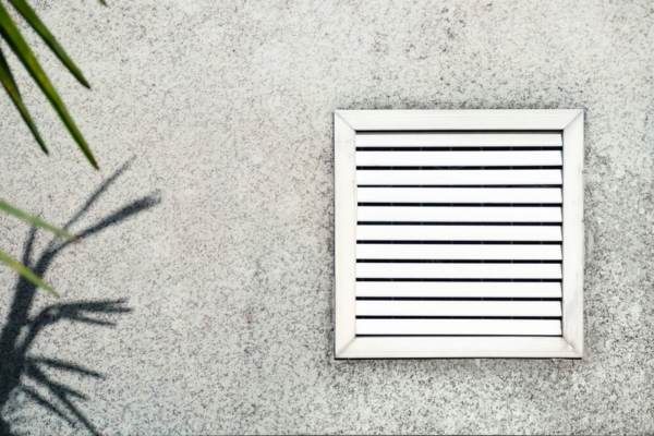 image of a wall vent at home