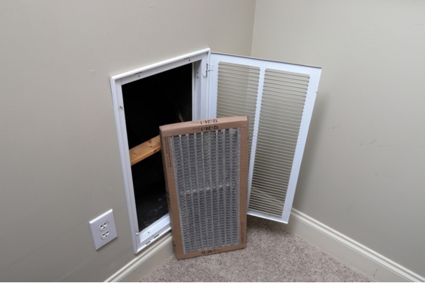 dirty HVAC filter