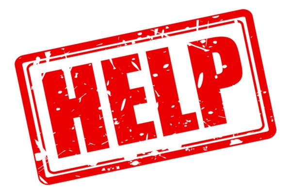 Help red stamp text depicting Professional Help for Oil Furnace Problems