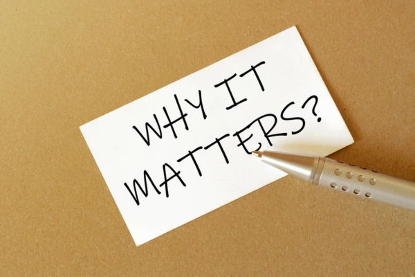 why it matters written on a paper depicting Heating Oil Filter Replacements