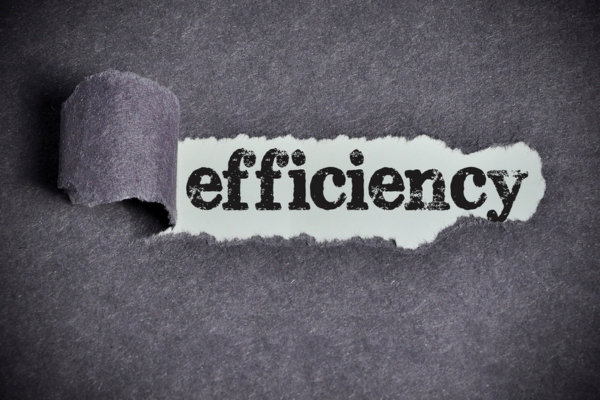 Efficiency word revealed from black torn paper depicting Understanding AFUE and AFUE2