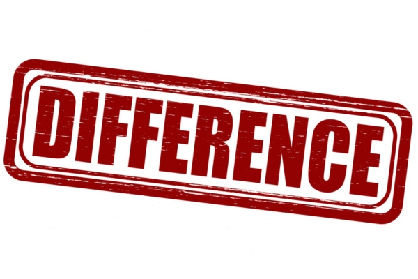 red stamp that says DIFFERENCE depicting Heating Efficiency Standards