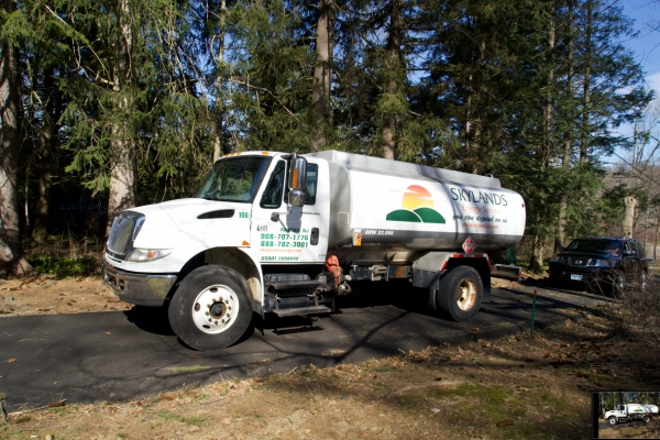 Skylands Energy Service oil delivery truck