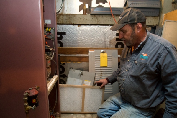 Skylands Energy Service furnace inspection
