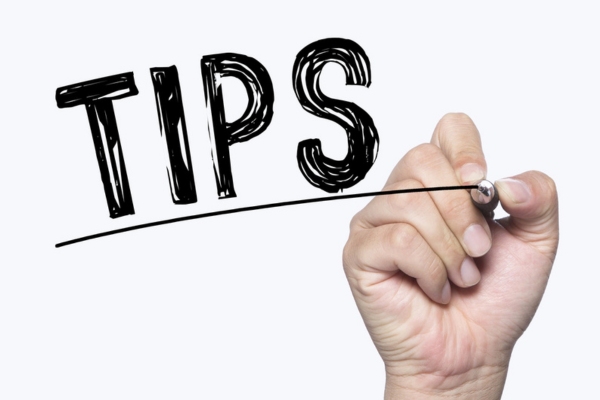 TIPS written by hand on a virtual board depicting Summer Comfort and Efficiency